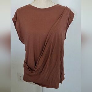 Elegant Brown Women's Top